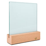Glass Panel with LED Base