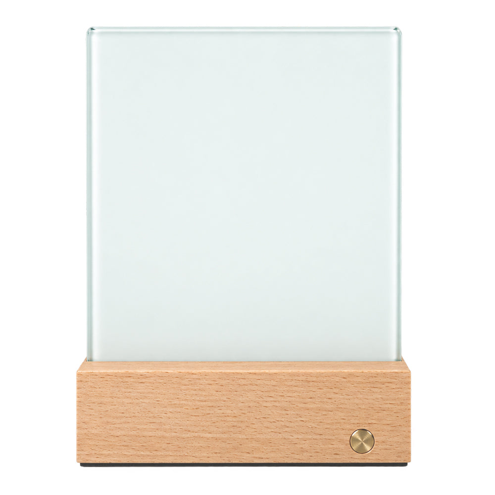 Glass Panel with LED Base