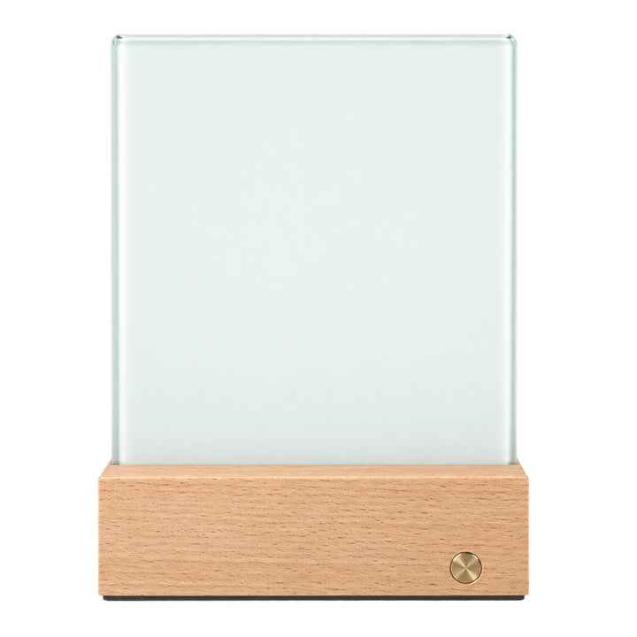 Glass Panel with LED Base