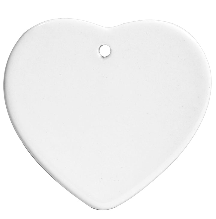 heart ornament, heart christmas ornament, sublimation heart ornament