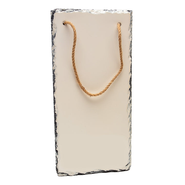 Small Rectangular Hanging Stone, Sublimation hanging stone, Rectangular Hanging Photo Slate