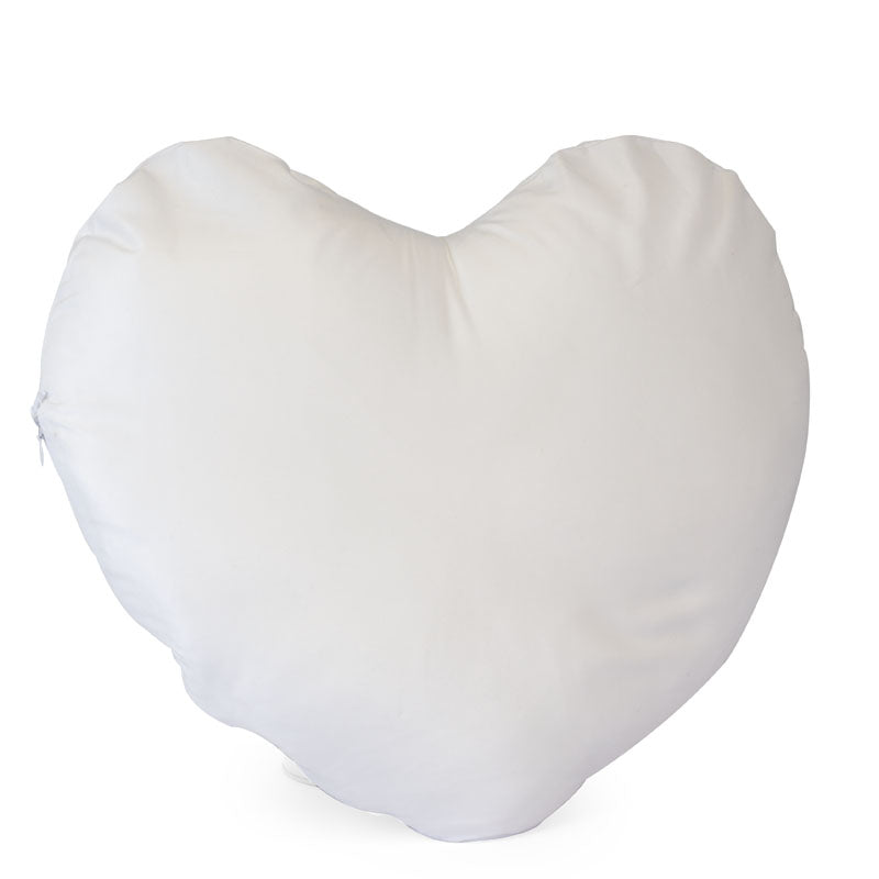 heat shaped dye sublimation cushion cover, dye sublimation cushion heart shaped