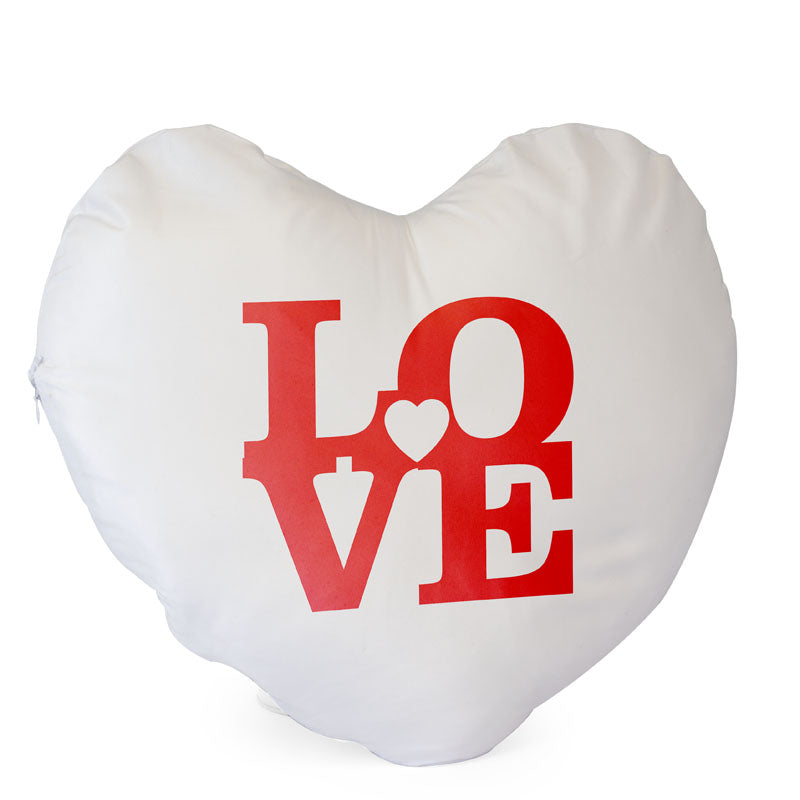 Heart Shaped Sublimation Cushion Cover