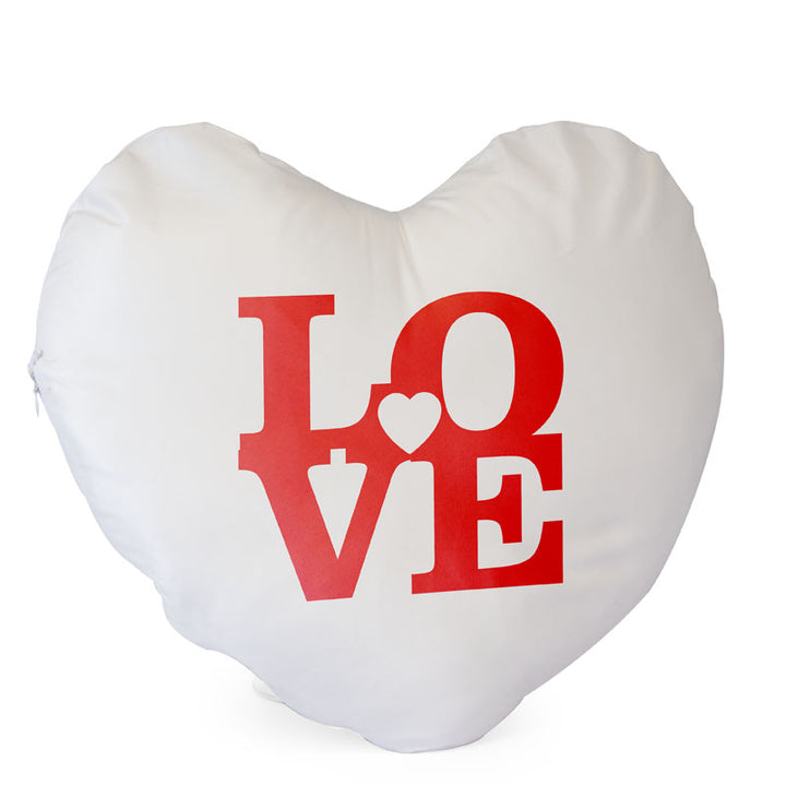 Heart Shaped Sublimation Cushion Cover