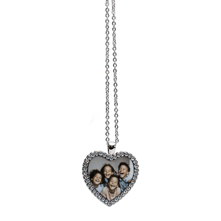 Sublimation Heart Necklace