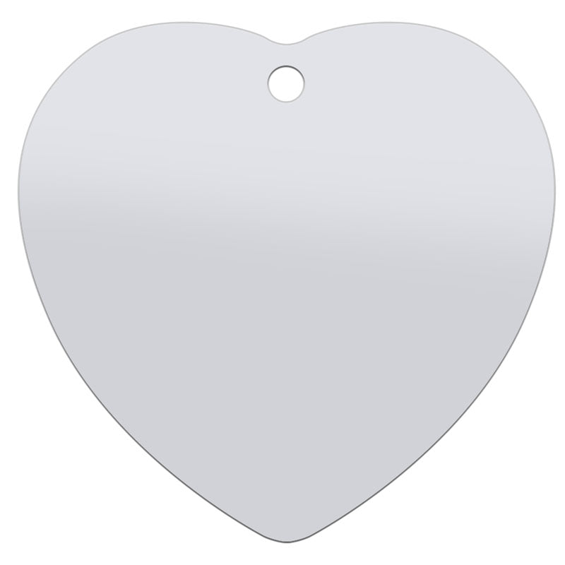 dye sublimation supplies, acrylic shapes, heart shape, sublimation acrylic, sublimation blanks