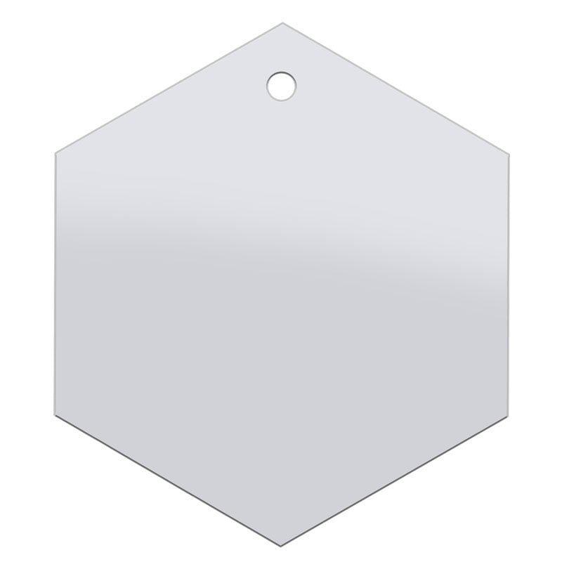 dye sublimation supplies, acrylic decorations, hexagon shape, hexagon blanks, sublimation acrylic, sublimation blanks, dye sublimation, dye sublimation supplies, sublimation