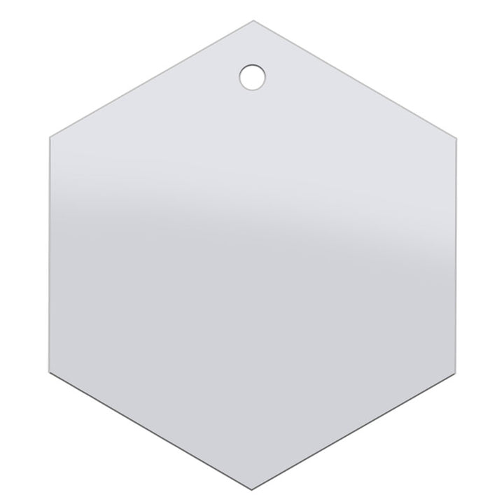 dye sublimation supplies, acrylic decorations, hexagon shape, hexagon blanks, sublimation acrylic, sublimation blanks, dye sublimation, dye sublimation supplies, sublimation