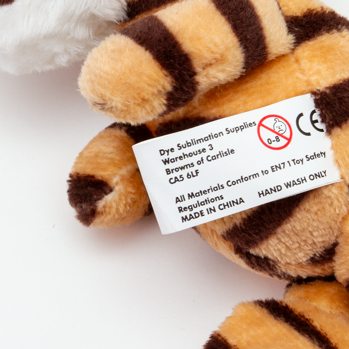 Sublimation Tiger Key Ring with T-Shirt