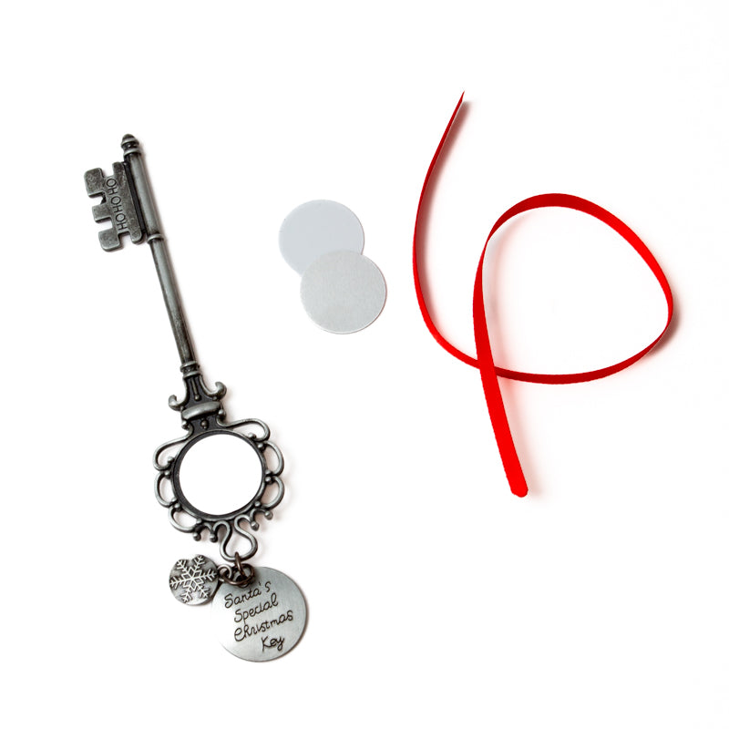 Christmas Santa Keys with Snowflakes