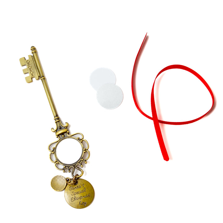 Christmas Santa Keys with Snowflakes