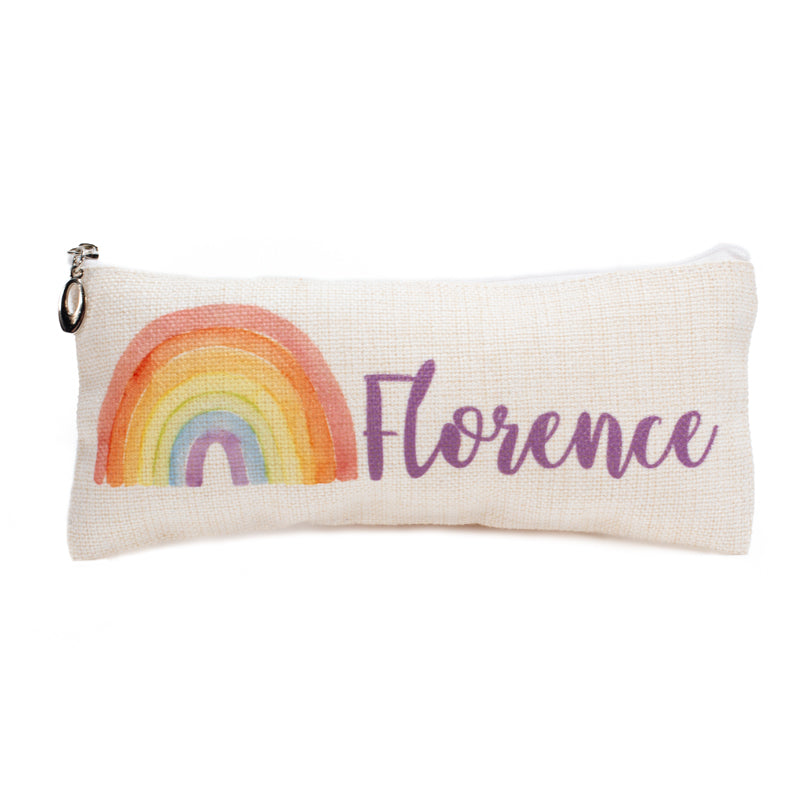 Linen Pencil Case 10 x 24cm
