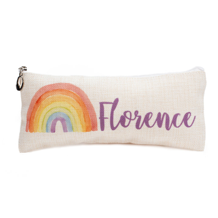 Linen Pencil Case 10 x 24cm