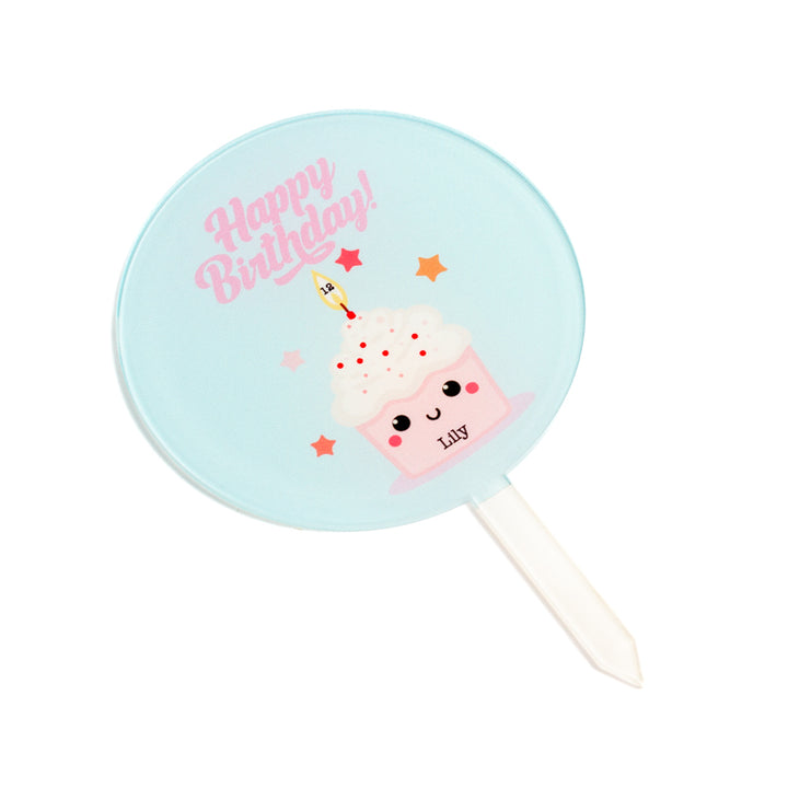 Round Acrylic Sublimation Cake Toppers (Pack of 5)