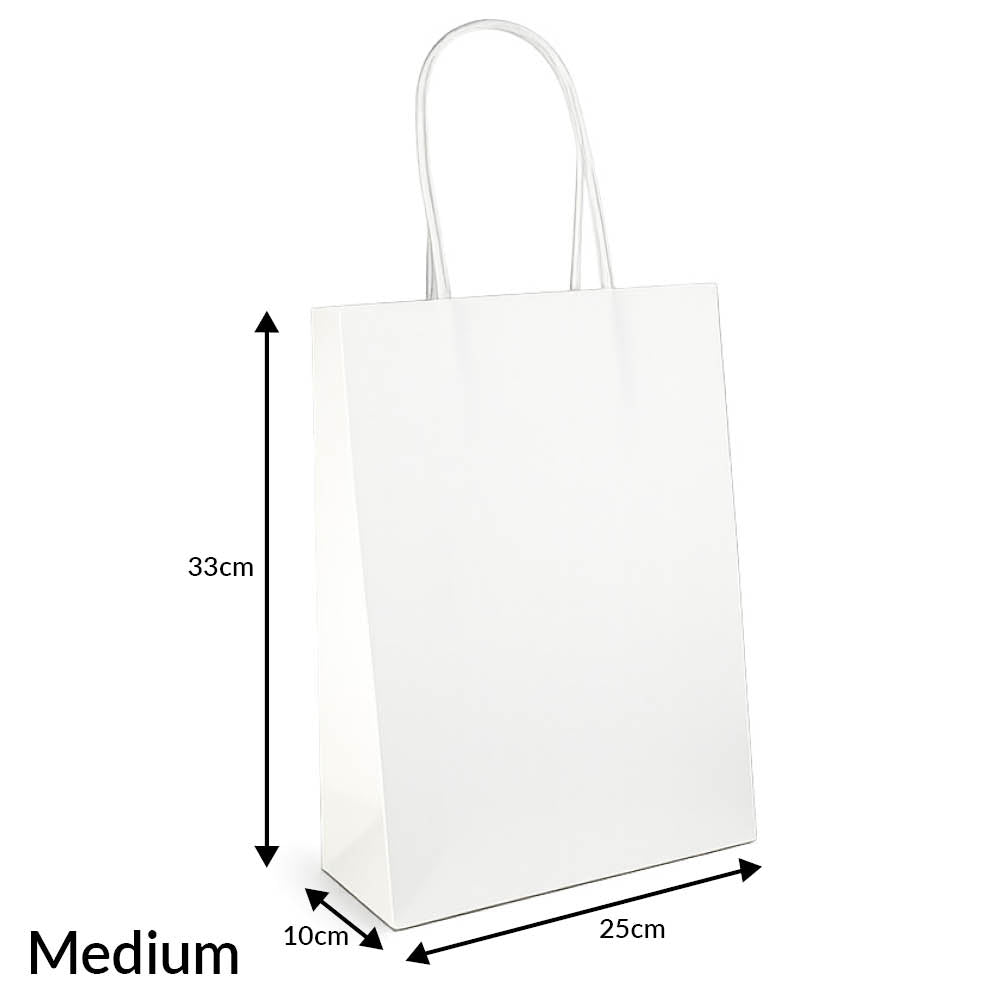 White Kraft Paper Bags