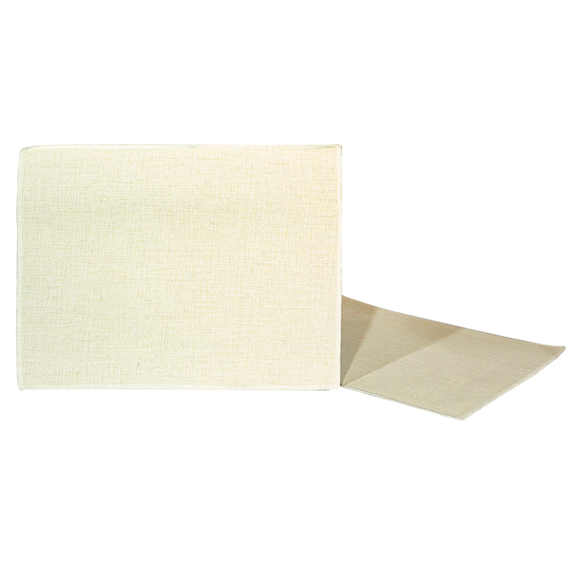 dye sublimation supplies, sublimation linen placemats, sublimation placemats, sublimation blanks, single sided linen placemats