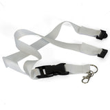 White Sublimation Lanyards