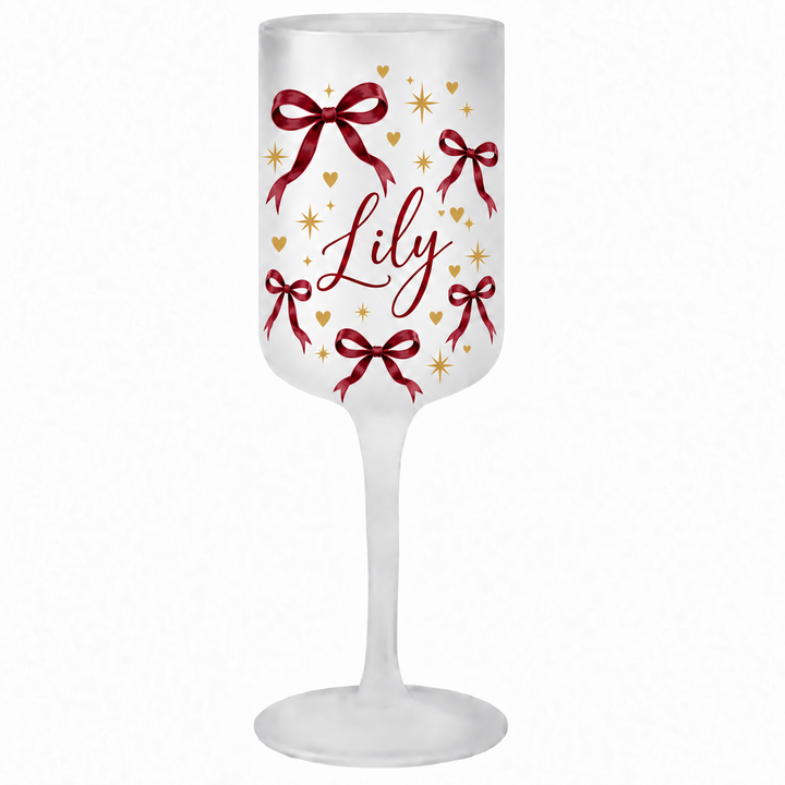 Frosted Sublimation Wine Glass