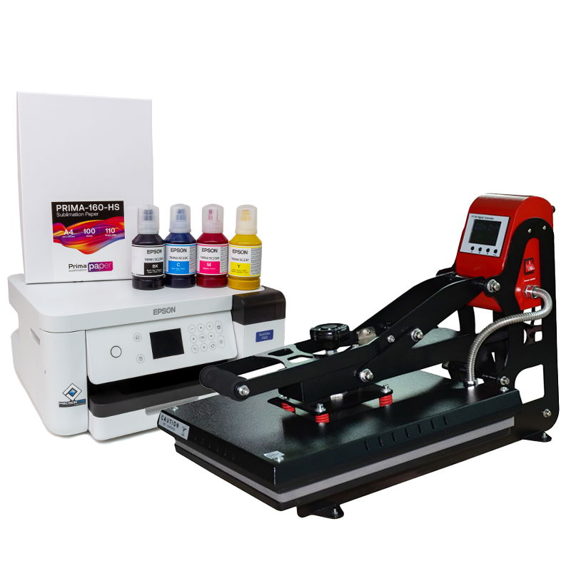 master clam heat press 40 x 50cm, dye sublimation starter kit,  master clam starter kit, craft heat press, clam heat presses