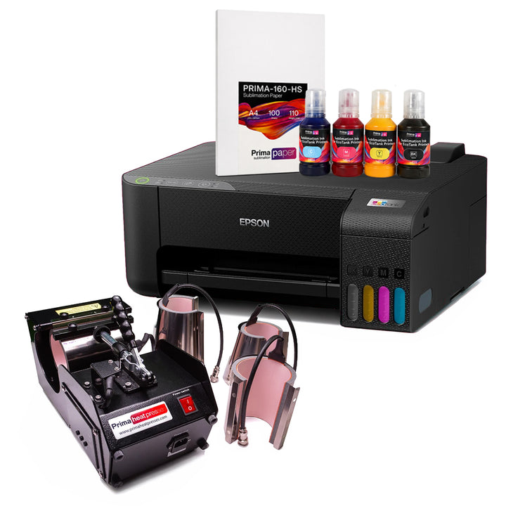 Multifunctional Mug Press 4 in 1 Starter Kit