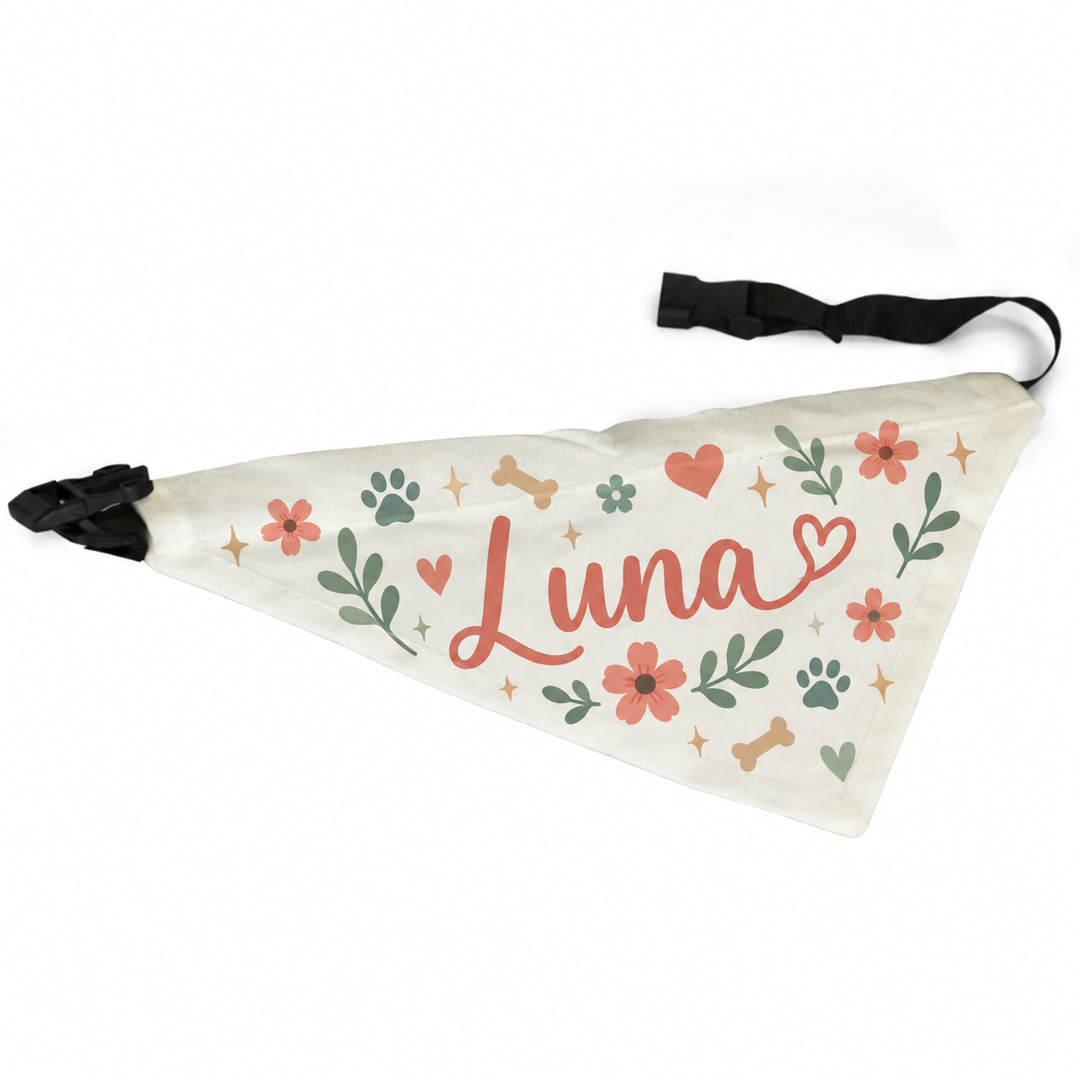 Pet Bandana - White