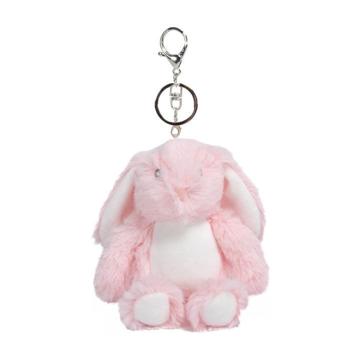 sublimation pink rabbit plush keyring, pink rabbit plush keyring, plush toys, printable rabbit plush keyrings, dye sublimation supplies, sublimation plush keyrings