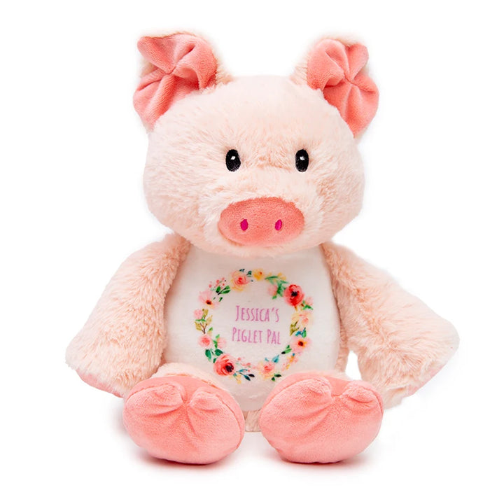 Sublimation Pink Pig Plush Toy