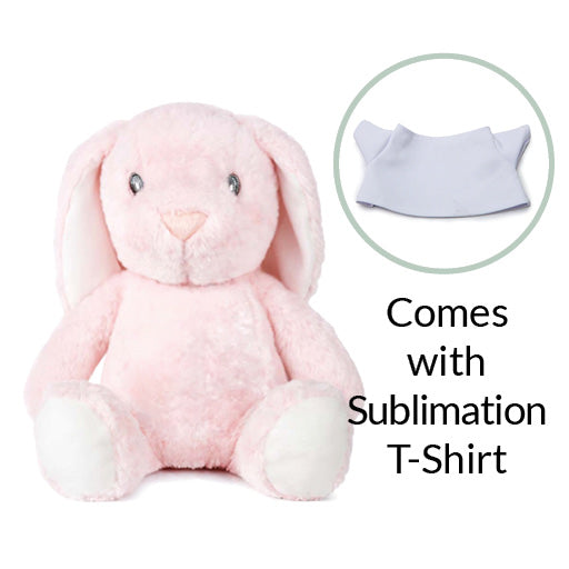 Sublimation Pink Rabbit Plush Toy