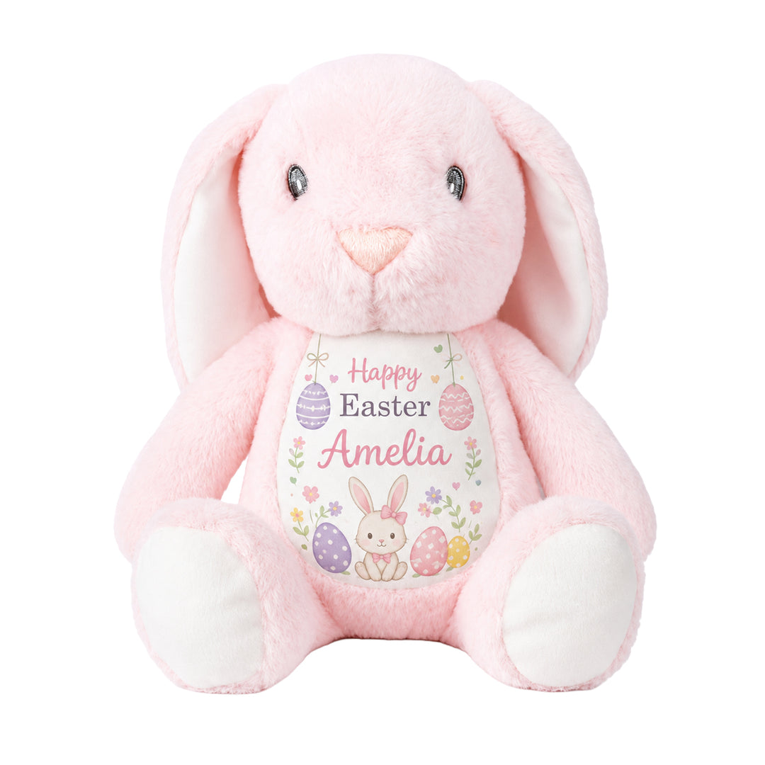 Sublimation Pink Rabbit Plush Toy