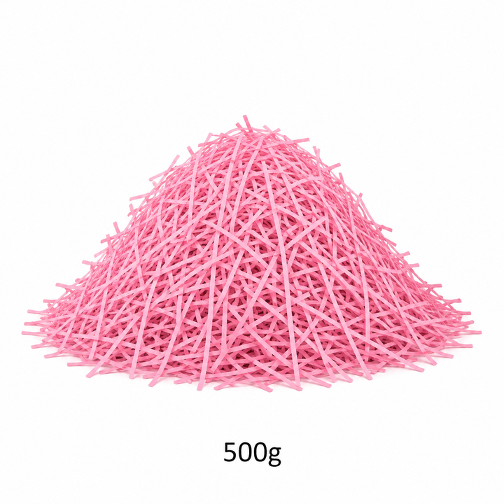 Pink Shredded Paper