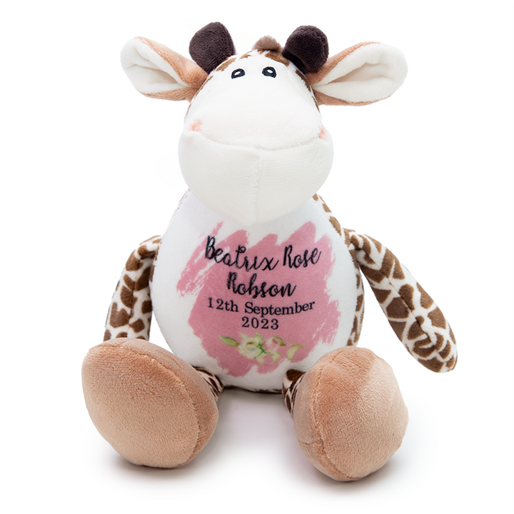 Sublimation Giraffe Plush Toy