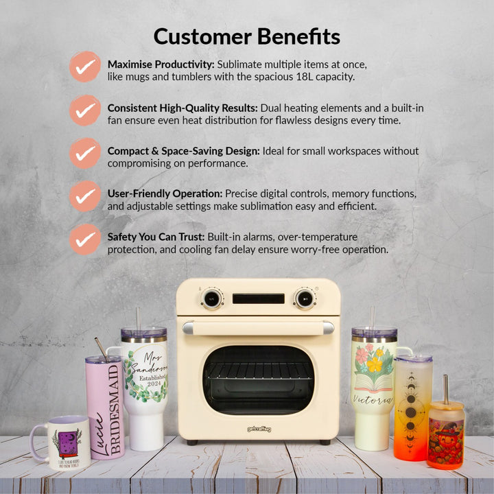 Sublimation Oven - 18L