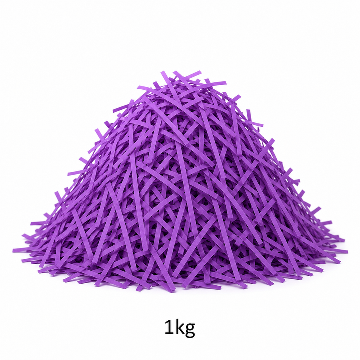 Purple Shredded Paper