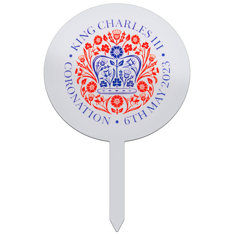 Round Acrylic Sublimation Cake Toppers (Pack of 5)