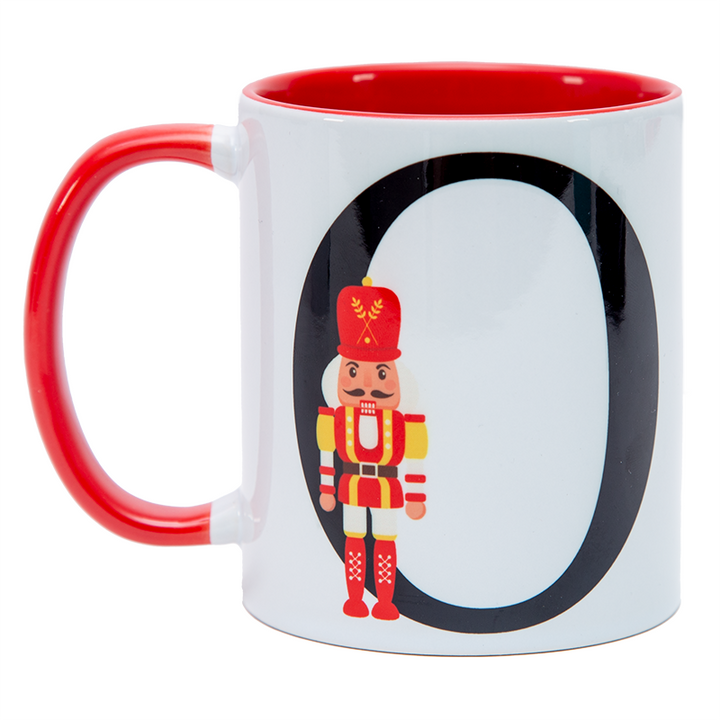 11oz Red Inner & Handle Sublimation Mug