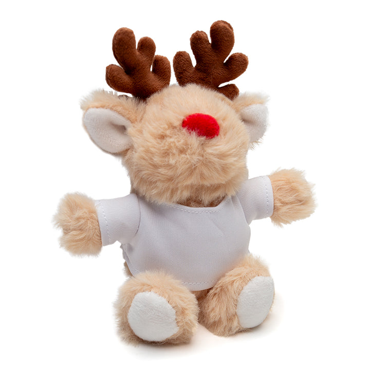 sublimation reindeer plush keyring, sublimation blanks, dye sublimation supplies, reindeer plush keyring, sublimation plush toys
