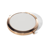 Rose Gold Round Sublimation Compact Mirror