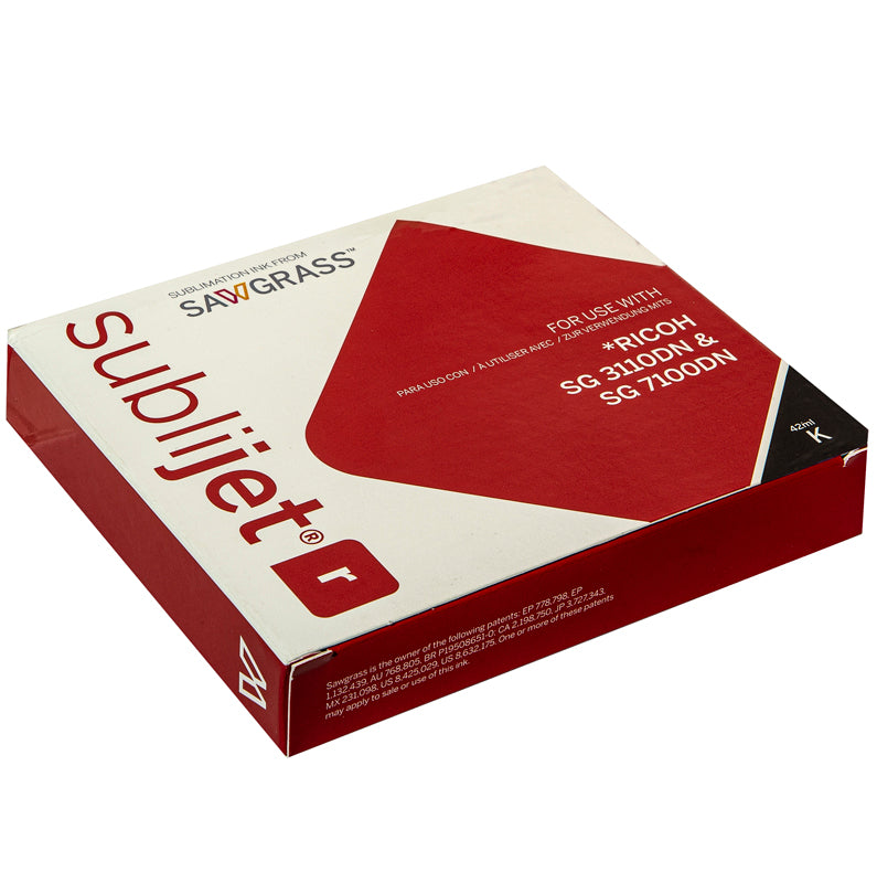 42ml sublijet-r black ink, ricoh sublimation ink, black sublimation cartridge, 42ml black sublimation cartridge
