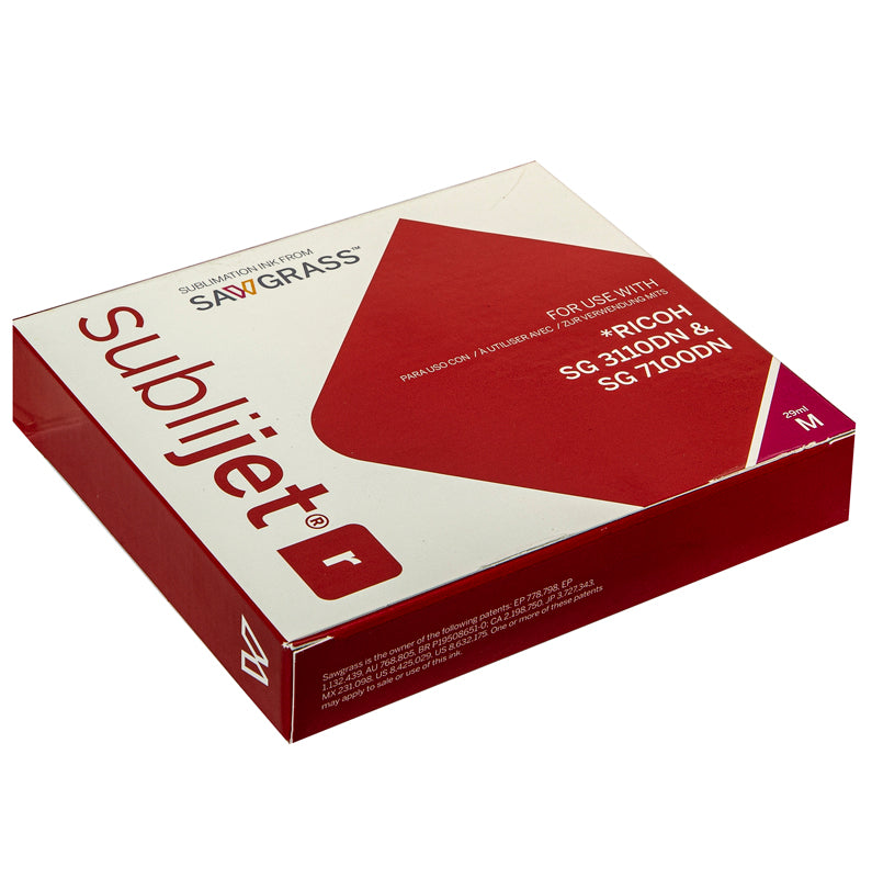 sublijet-r magenta ink, ricoh sublimation ink, magenta sublimation cartridge