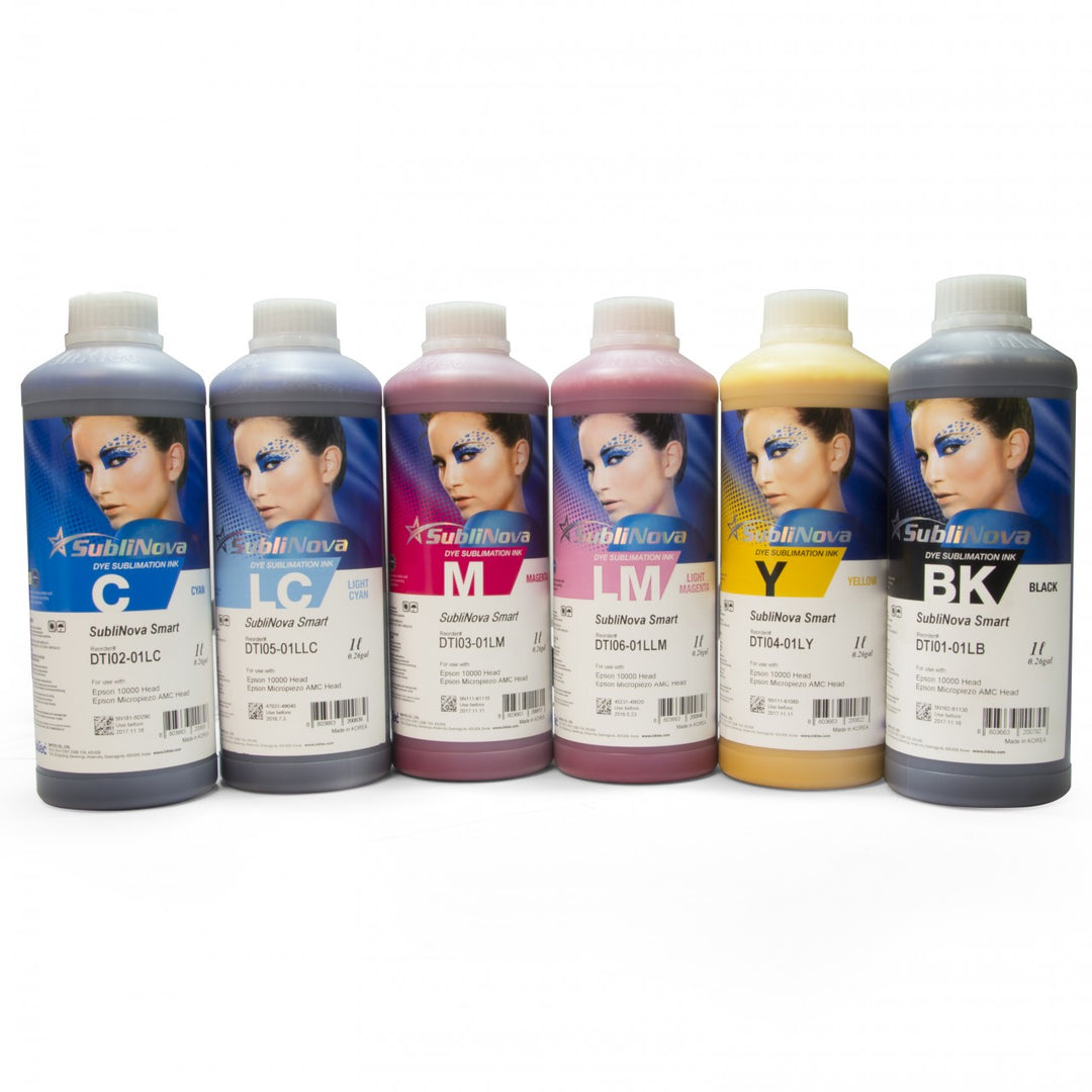wide format sublimation ink cmyk set, cmyk set wide format sublimation ink, litre bottles sublimation ink