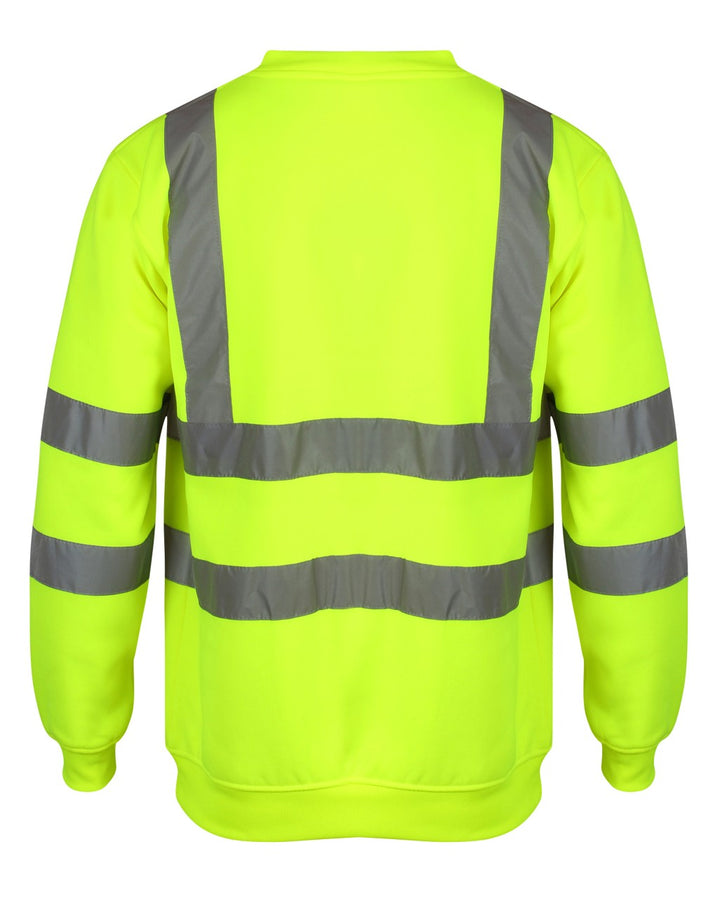 Hi-Vis Crew Neck Sweatshirts