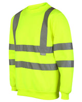 Hi-Vis Crew Neck Sweatshirts