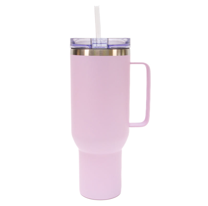 40oz Sublimation Tumbler - Metal Handle