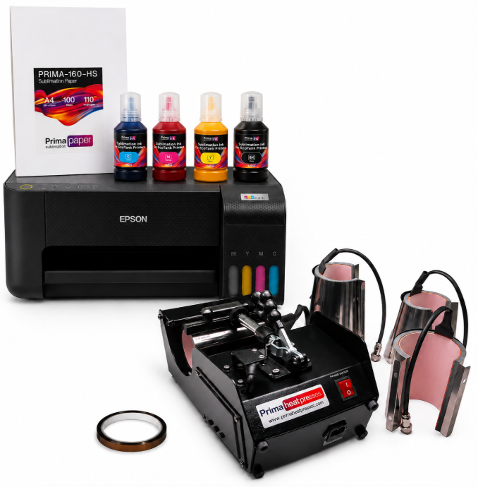 Multifunctional Mug Press 4 in 1 Starter Kit