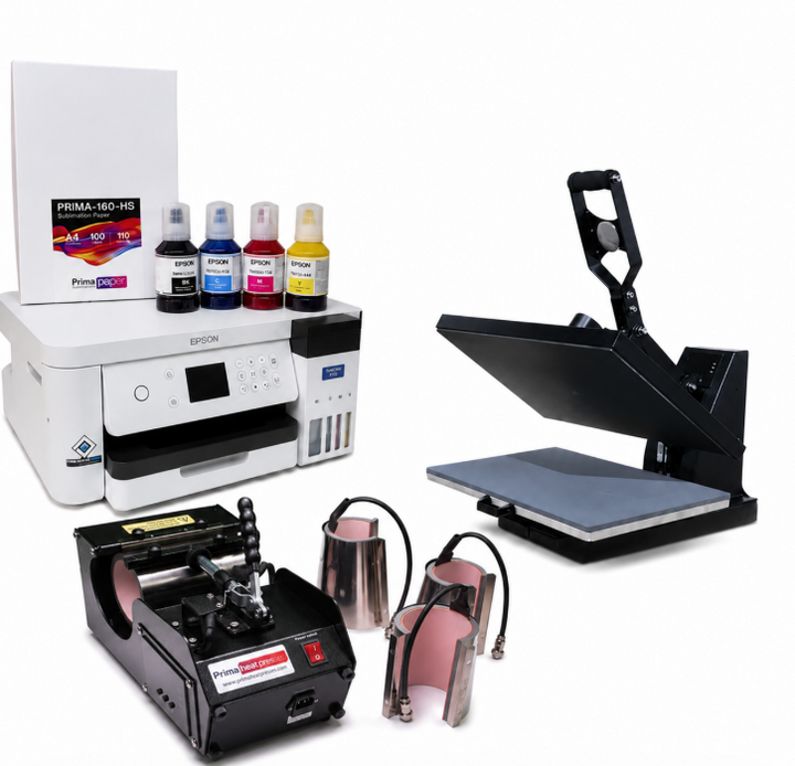 Auto/Manual Clam Heat Press 38 x 38cm Starter Kit