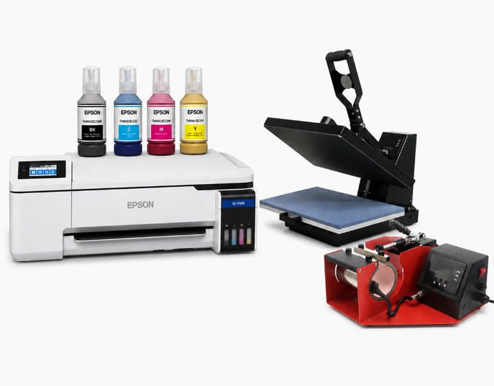 Auto/Manual Clam Heat Press 38 x 38cm Starter Kit