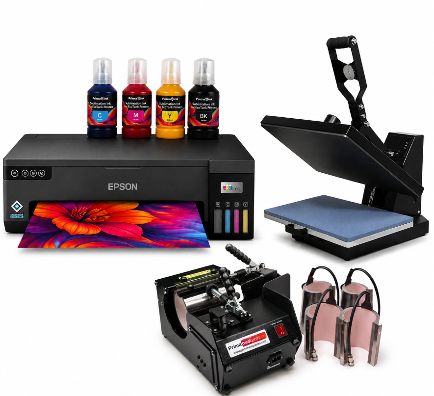Auto/Manual Clam Heat Press 38 x 38cm Starter Kit