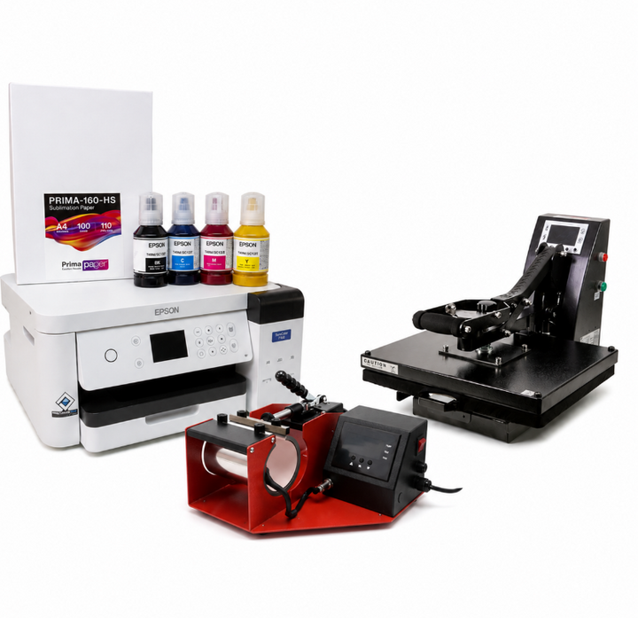 Auto/Manual Clam Heat Press 40 x 50cm Starter Kit