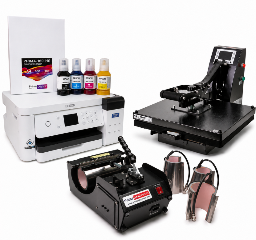 Auto/Manual Clam Heat Press 40 x 50cm Starter Kit