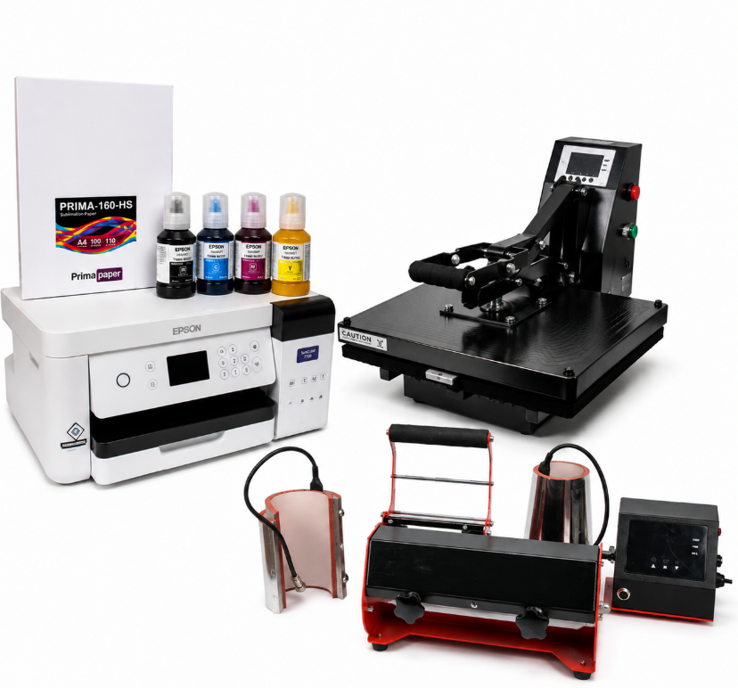 Auto/Manual Clam Heat Press 40 x 50cm Starter Kit